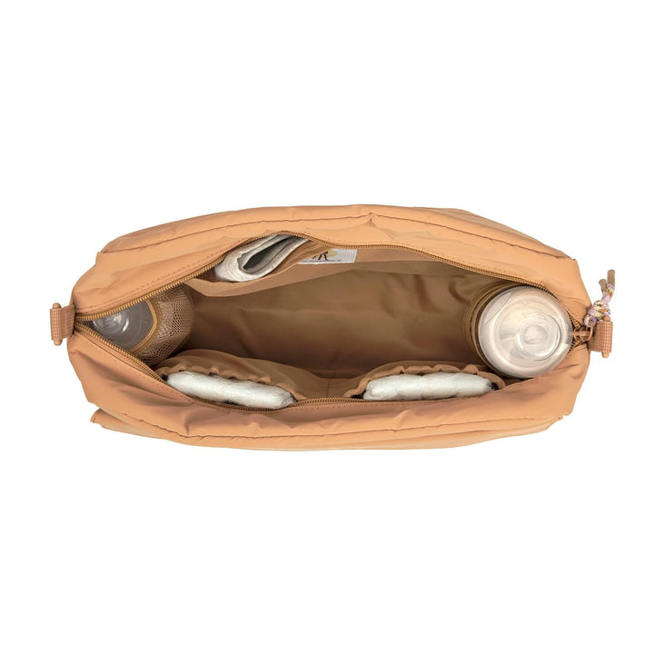 LÄSSIG Kinderwagentasche Buggy Organizer mit Befestigung Camel, Camel