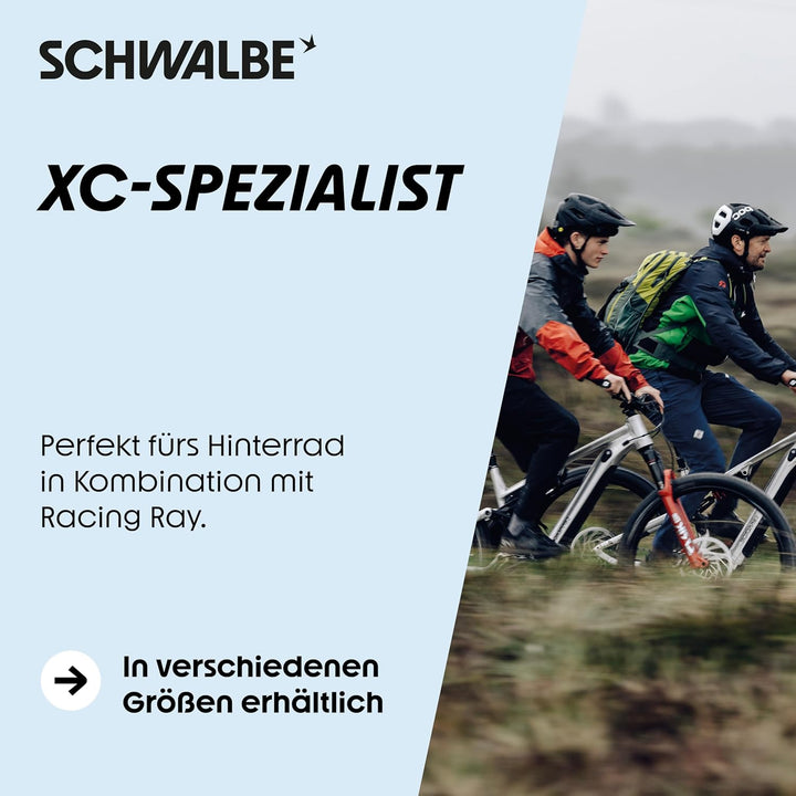 Schwalbe Racing Ralph Evo Faltreifen // 60-622 (29x2,35') Super Race Transp. Skin schwarz/transparen
