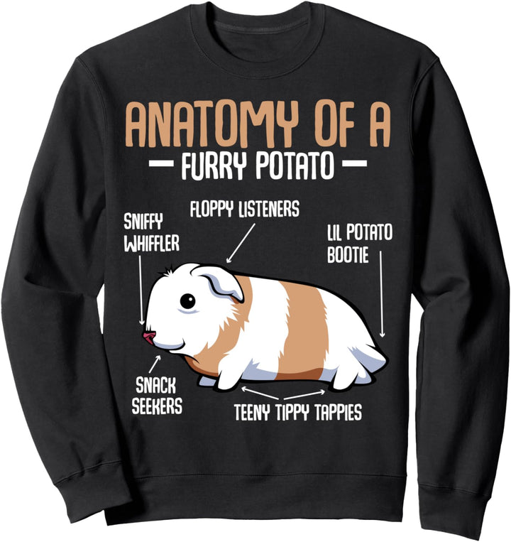 Guinea Pig Whisperer Hausmeerschweinchen Haustier Säugetier Sweatshirt