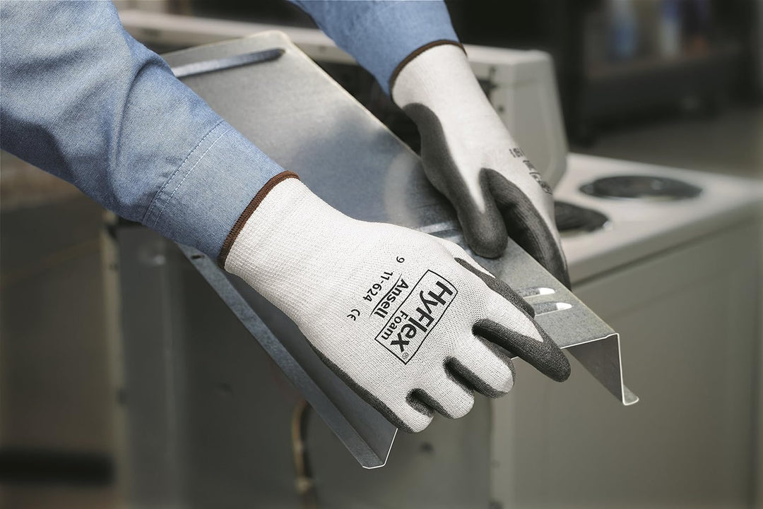 Ansell HyFlex 11-624 Arbeitshandschuhe aus Dyneema, Hoher Schnittschutz und Ausgezeichnete Flexibili