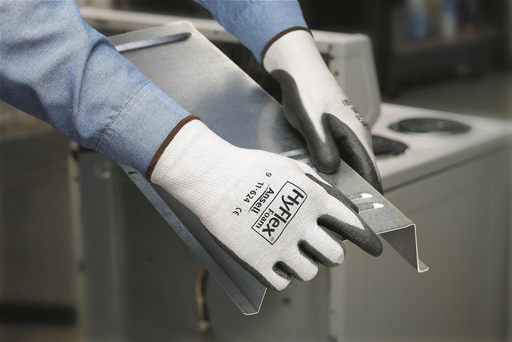 Ansell HyFlex 11-624 Arbeitshandschuhe aus Dyneema, Hoher Schnittschutz und Ausgezeichnete Flexibili