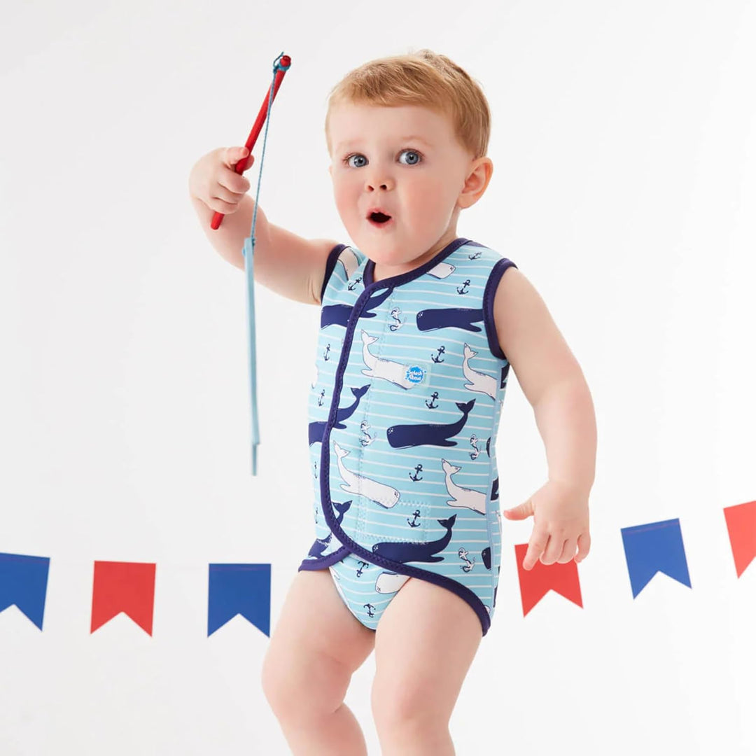 Splash About Baby Wrap Neoprenanzug 6-18 monate Vintage Moby, 6-18 monate Vintage Moby