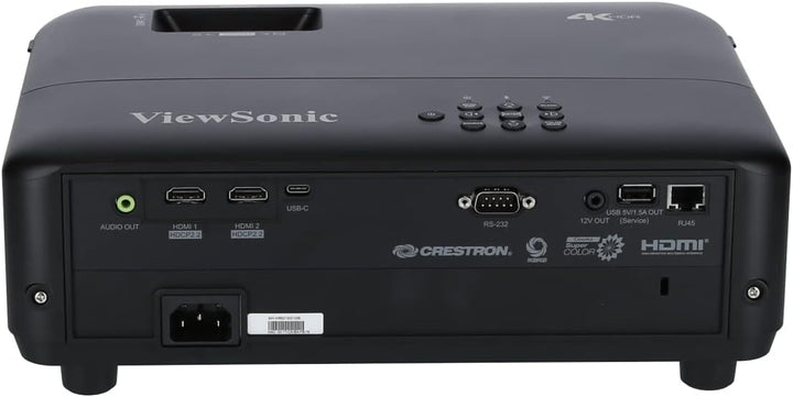 ViewSonic PX728-4K UHD Heimkino DLP Beamer (4K, 2.000 ANSI Lumen, Rec. 709, 2x HDMI, USB, USB-C, 10