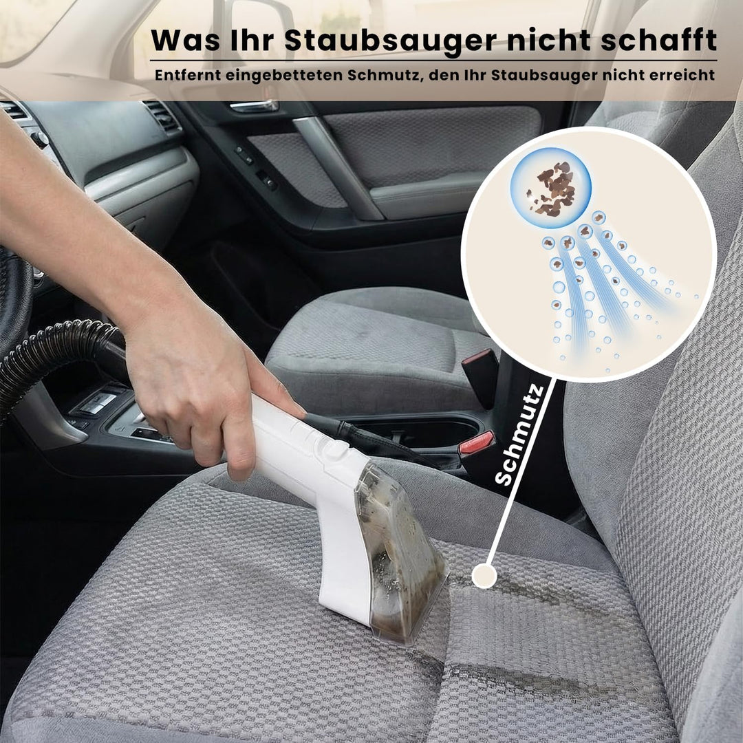 Media Evolution Polsterreiniger Gerät und Nassauger - Kompakter Teppichreiniger und Fleckenreiniger