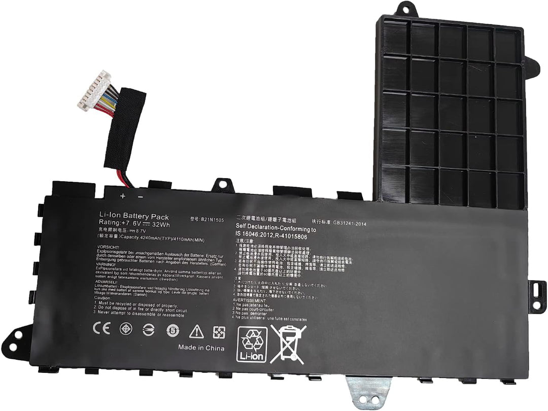 B21N1505 0B200-01400200 0B200-01400300 0B200-01400500 Laptop Batterie Ersatz für Asus E402 E402M E40