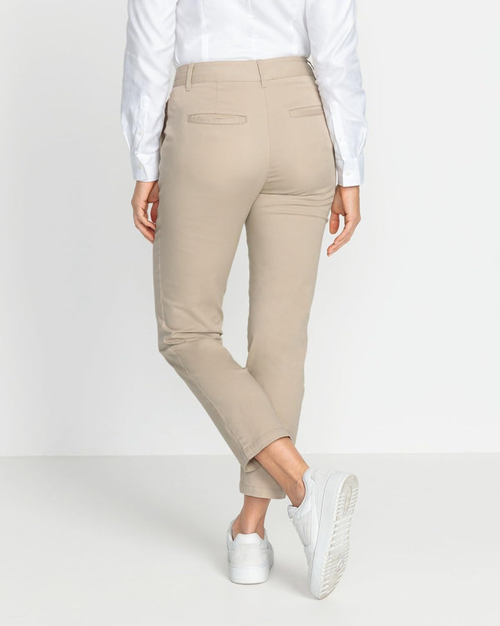 Gant Damen Klassische Hose Slim Chinos 36 Dry Sand, 36 Dry Sand