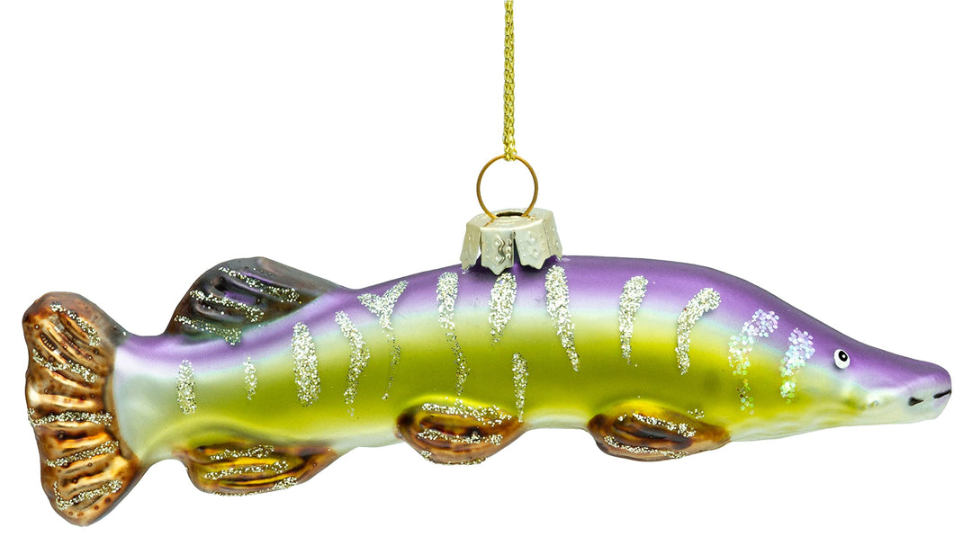 SIKORA Hecht besondere Weihnachtskugel Glas Christbaumschmuck Deko Figur Weihnachten Anhänger Orname