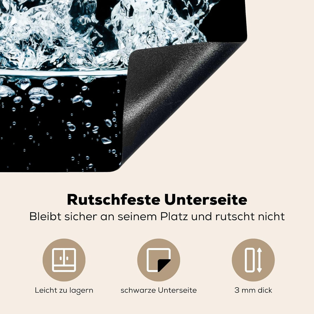 Herdabdeckplatte Einteilig Induktionsmatte Küche Abdeckung Ceranfeld Herd Abdeckplatte Deko Vinyl Ma
