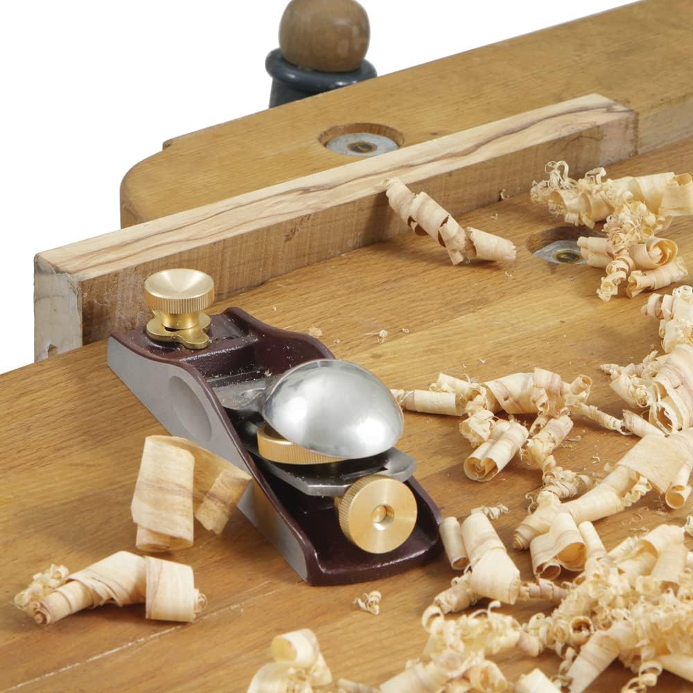 DICTUM® Einhandhobel, Flachwinkel 12°, japanisches Hobeleisen