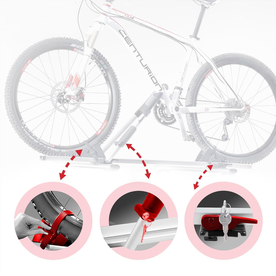 Atera 082227 Giro AF+ Fahrradhalter I Fahrrad-Dachträger