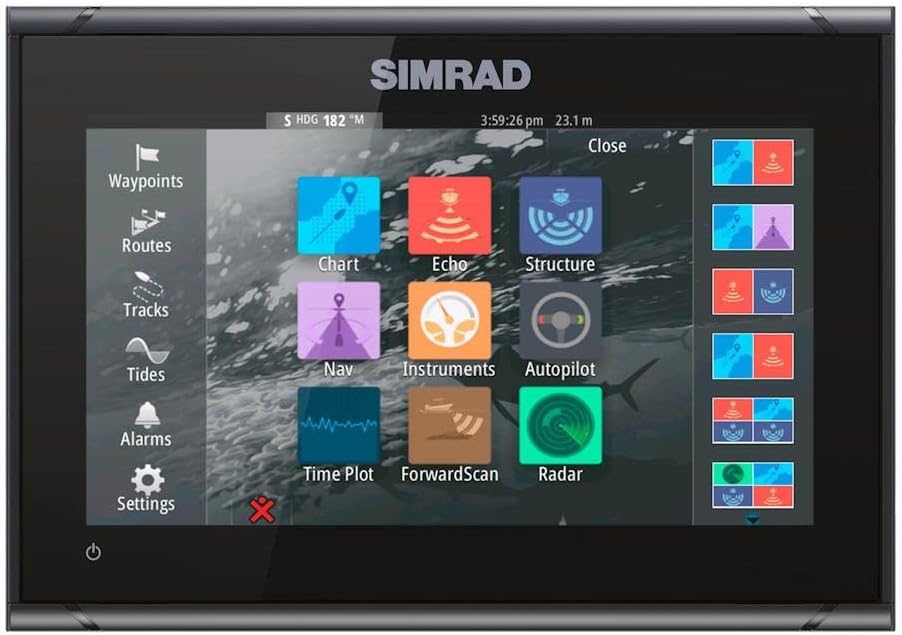 SIMRAD GO9 XSE - ohne Wandler