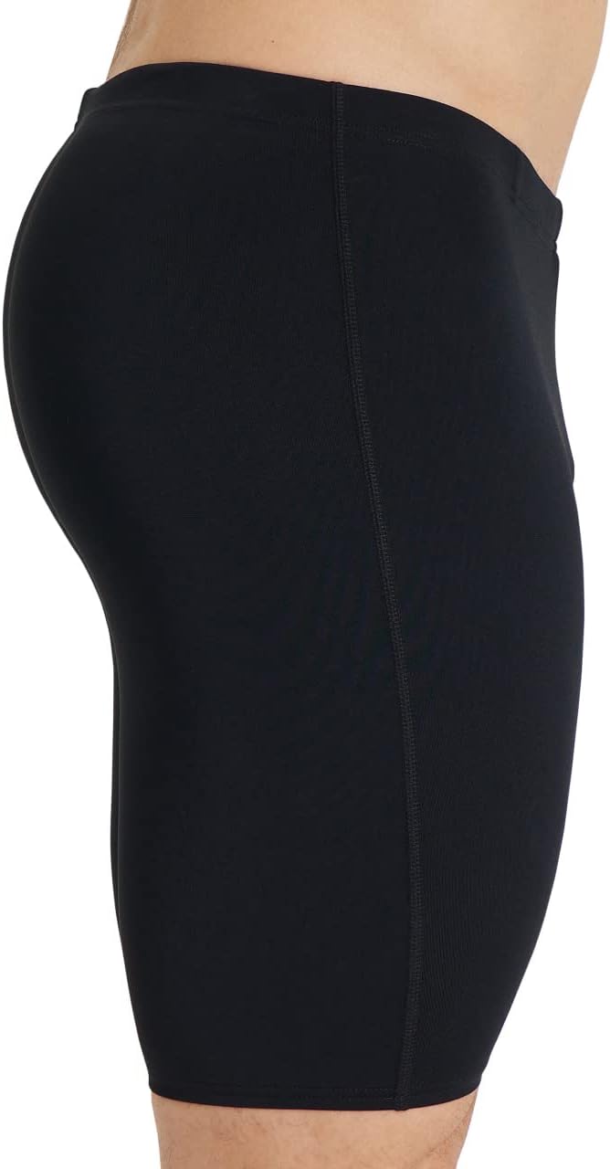 ARENA Herren Men's Team Swim Jammer Solid Badehosen Jammer (1er Pack), 4 Black-white