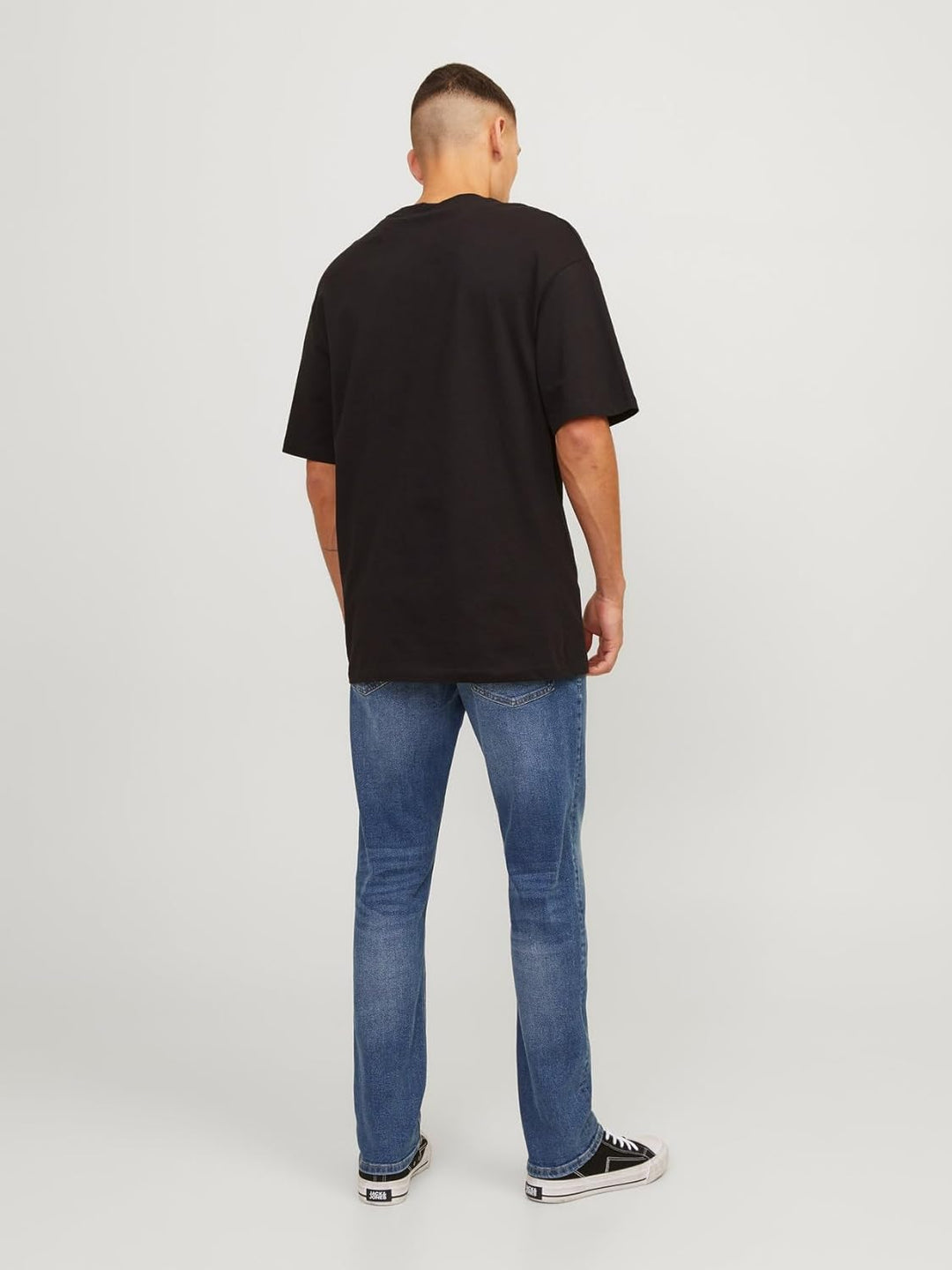 JACK & JONES Male Slim Fit Jeans JJIGLENN JJORIGINAL AM 814 NOOS Slim Fit Jeans 33W / 34L Blue Denim