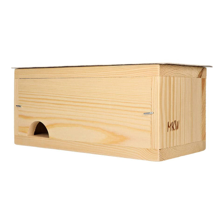 Nistkasten - Einzelner Einbau-Mauerseglerkasten MKW - Stabiler nisthaus für Wildvögel und Gartenvöge