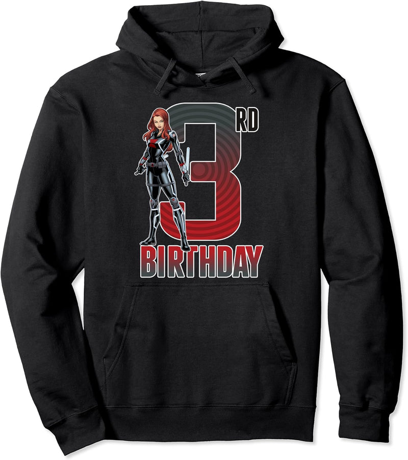 Marvel Black Widow 3rd Birthday Pullover Hoodie