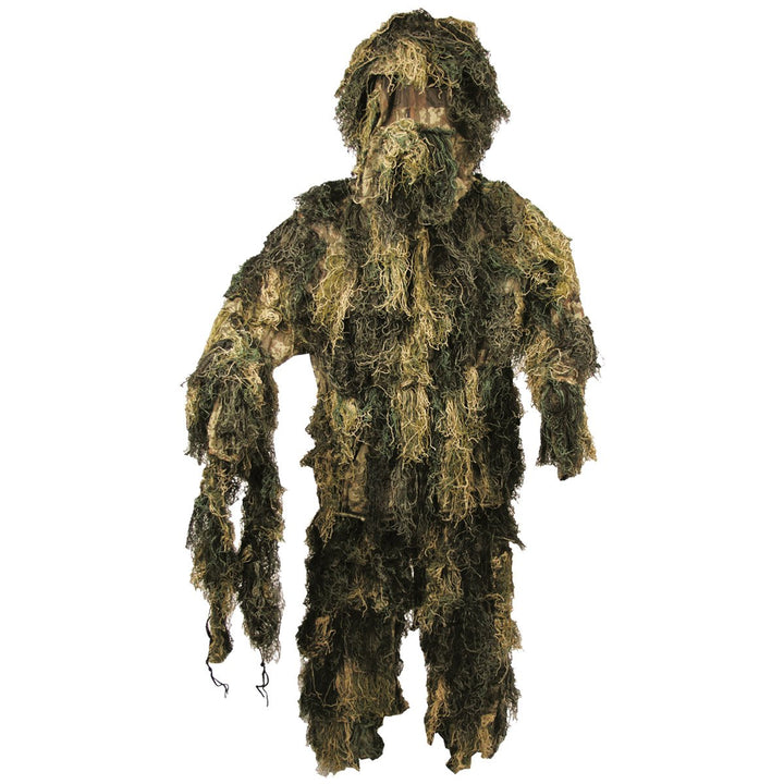 MFH Tarnung Ghillie Suit Schnee XXL Woodland, XXL Woodland