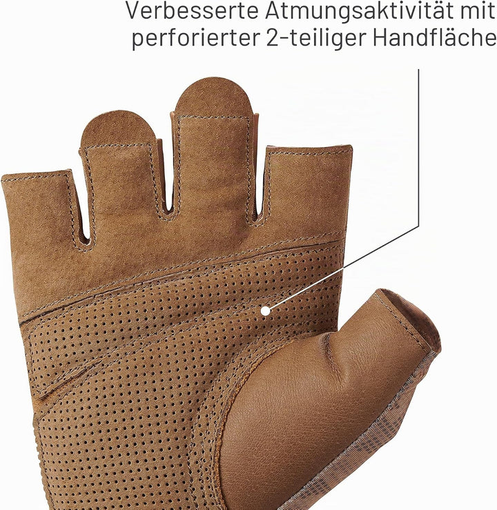 Harbinger Pro Gloves, Lightweight and Flexible Gloves with Enhanced Breathability for Moderate Lifti