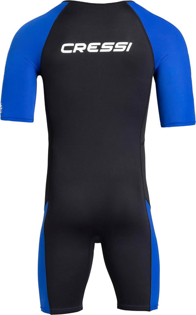 Cressi Tiburon Man Shorty Wetsuit 3mm - Shorty Neoprenanzug für Männer zum Schnorcheln, Schwimmen un