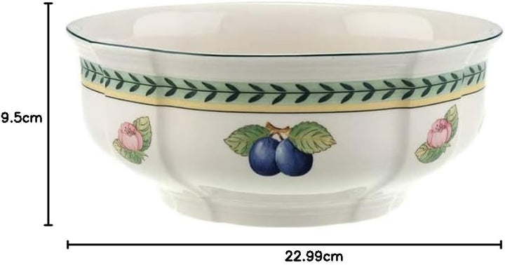 Villeroy & Boch Suppenteller, Porzellan, 10-2281-3170 8.25 in Weiss/Mehrfarbig, 8.25 in Weiss/Mehrfa