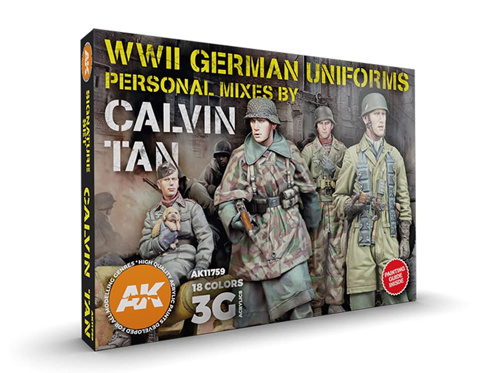 AK Acrylics 3Gen SET AK11759 CALVIN TAN PERSONAL MIXES SET
