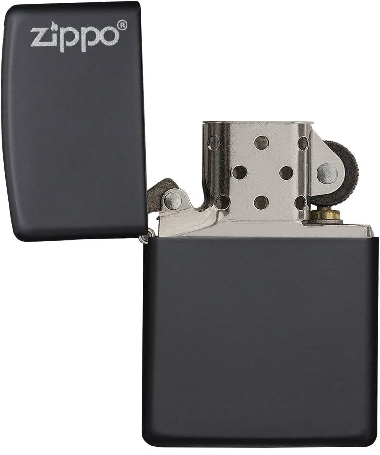 Zippo 218ZL 24095 Jack Daniels Benzinfeuerzeug, Messing, schwarz A 1 - Pack, A 1 - Pack