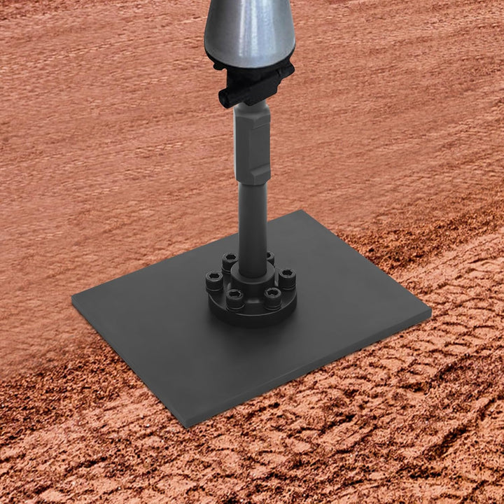 Stampfer Bodenverdichter, Stampferplatte Tampingwelle Garten Bodens Beton Tampfer Werkzeug, handstam