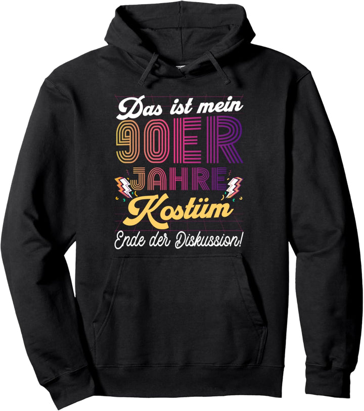 90er Jahre Mottoparty Outfit Kostüm Party Herren Damen Pullover Hoodie