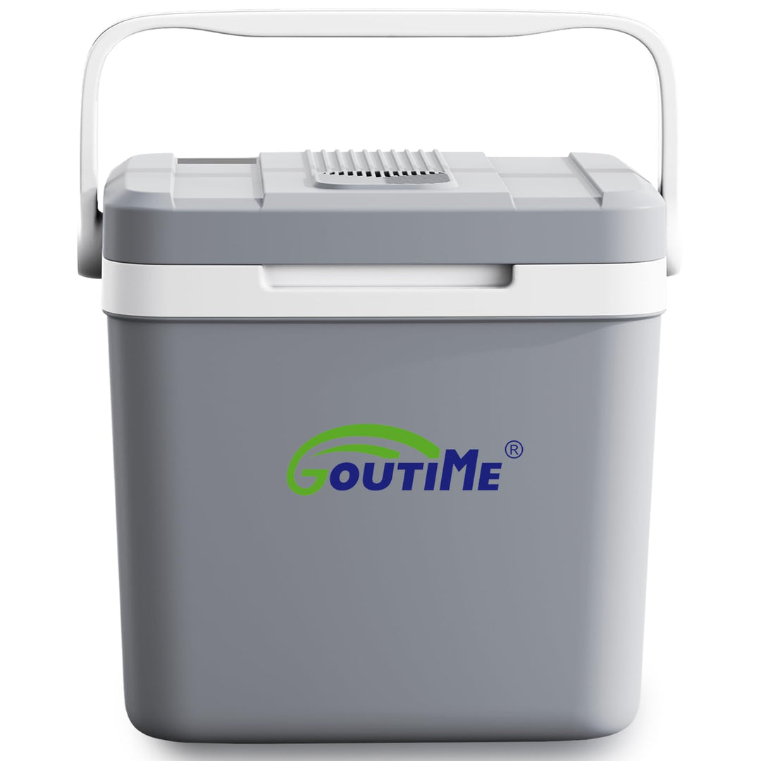 Goutime 24L Elektrische Kühlbox 12V/230V Dualbetrieb ECO MAX Camping