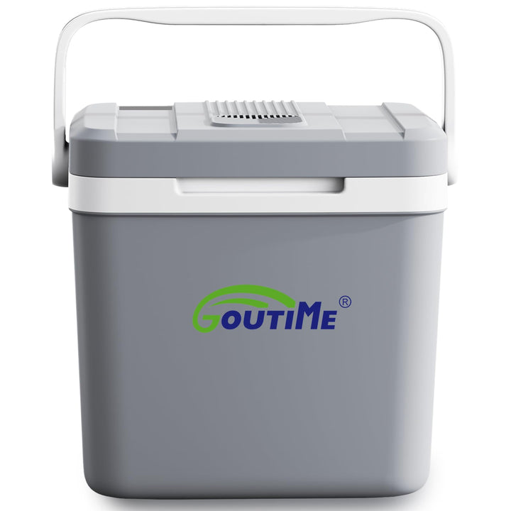 Goutime 24L Elektrische Kühlbox 12V/230V Dualbetrieb ECO MAX Camping