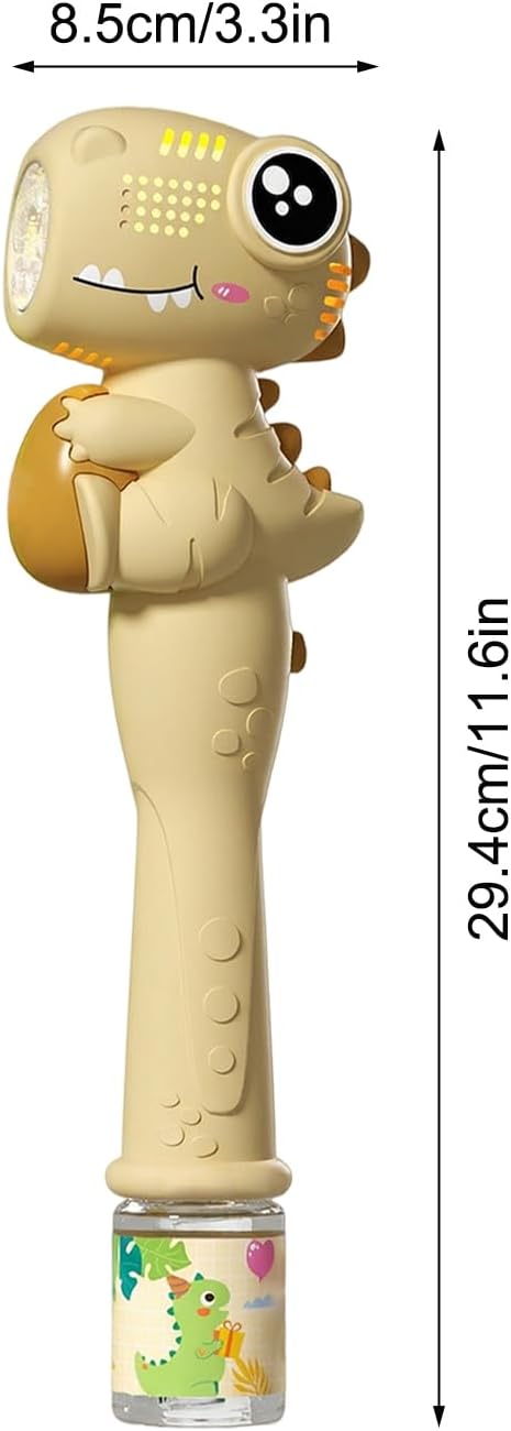 Seifenblasen-Maschine,Automatisches Dinosaurier Spielzeug - Automatische Seifenblasen-Maschine,Hof,