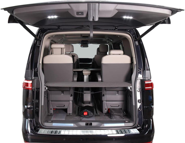 RECAMBO Ladekantenschutz Edelstahl Hochglanz poliert, Chrom Look - kompatibel für VW T7 - Typ ST - B