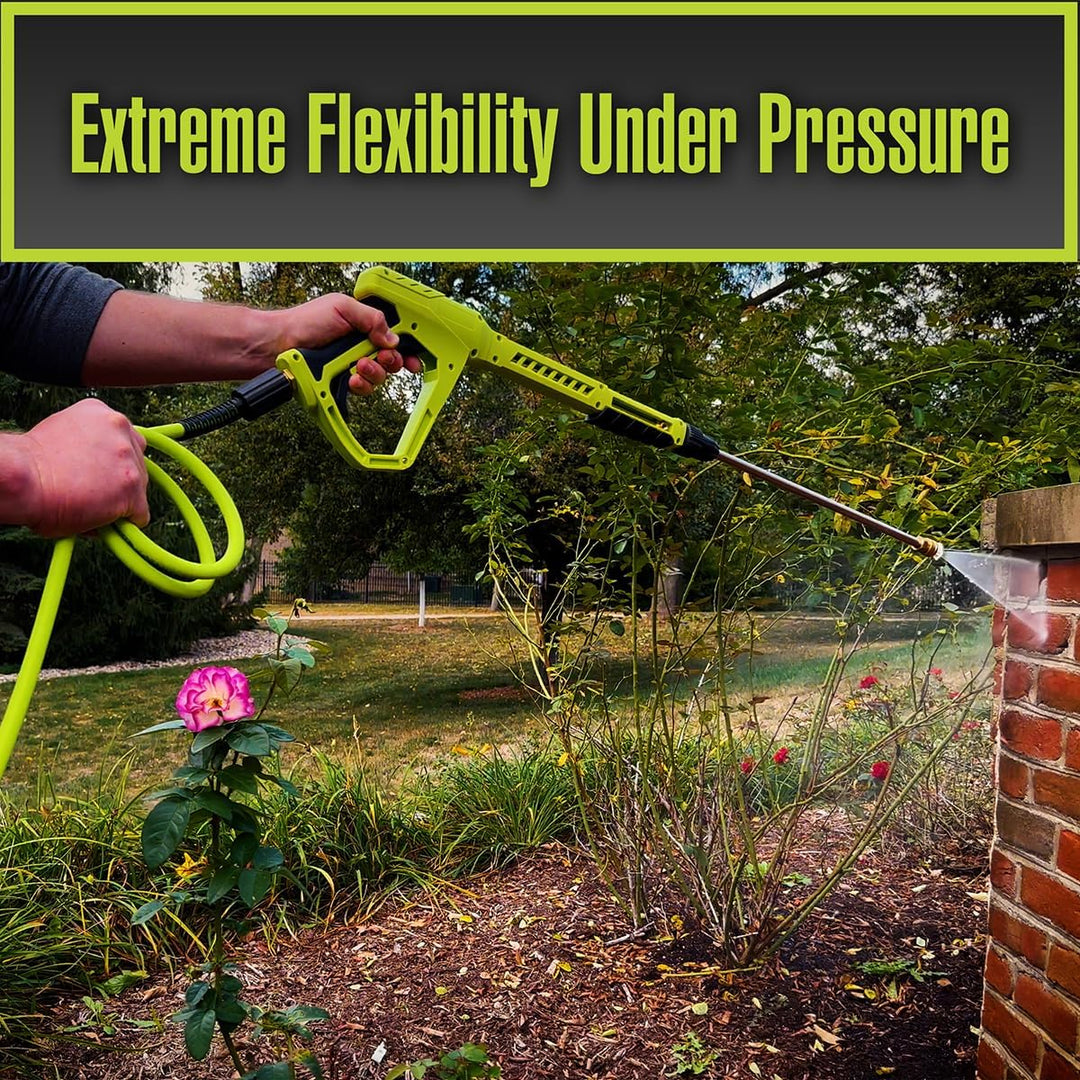 Flexzilla Hochdruckreiniger-Schlauch 5/16 Zoll 25' M22 3100PSI, ZillaGreen – HFZPW3525M-E 3100 PSI 5
