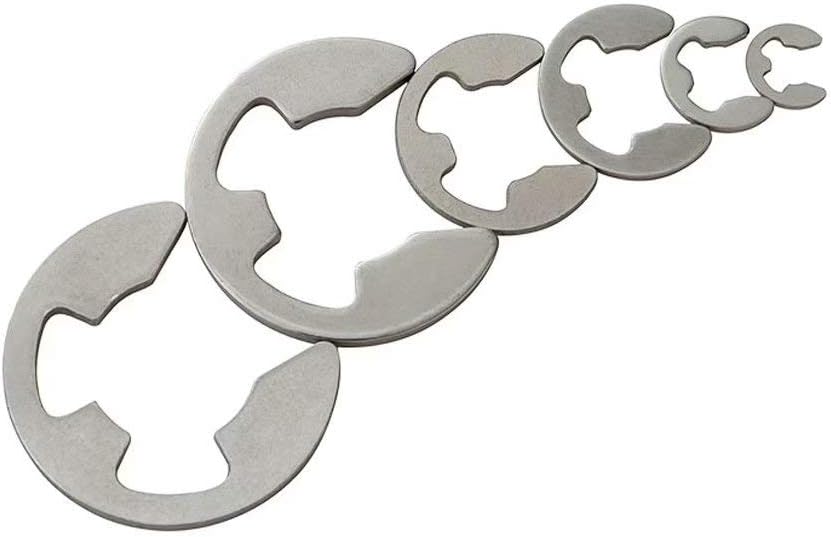 E-clip Sicherungsring, E-Clip Externe Haltering Edelstahl Snap Intern Sicherungsring E Clip Sprengri