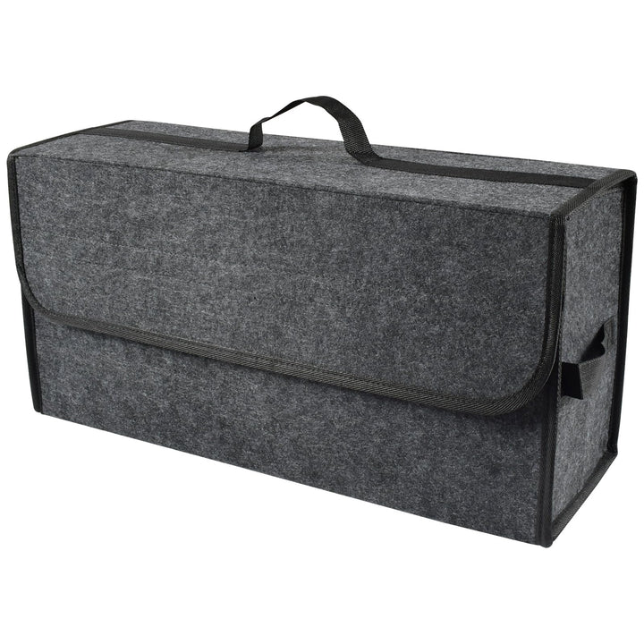 Kofferraum Organizer, Auto Organizer Toolbag, Kofferraum Organizer aus Filz mit Klett Fixierung, Fal