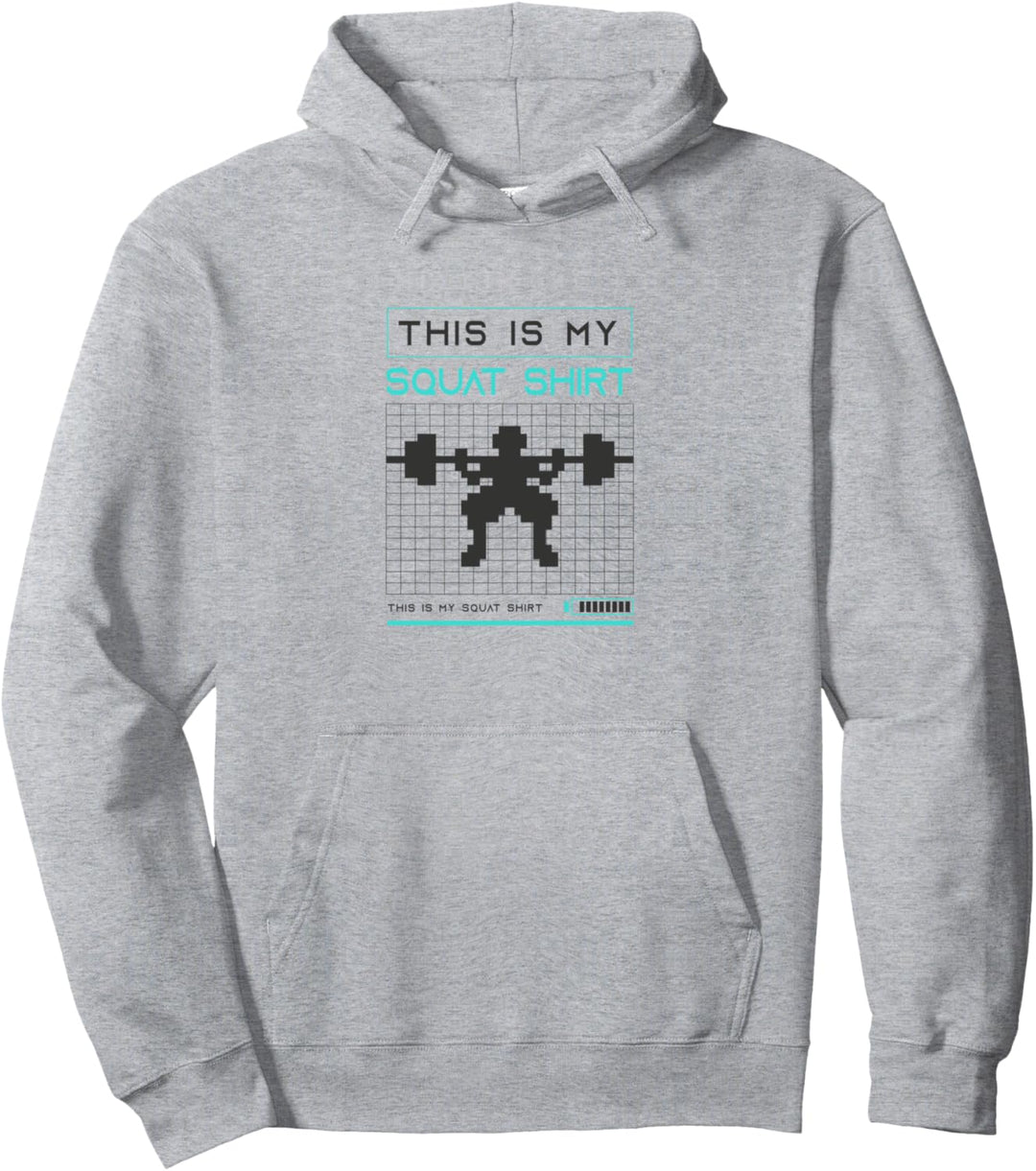 Squats Powerlifter Gewichtheben Langhantel Gym Pullover Hoodie