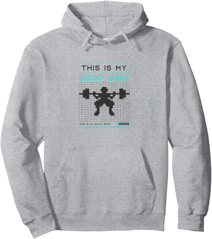 Squats Powerlifter Gewichtheben Langhantel Gym Pullover Hoodie