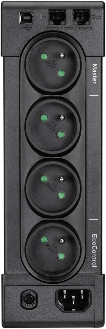 Eaton Unterbrechungsfreie Stromversorgungen, Schwarz, 1200 VA, USB/FR-Buchsen