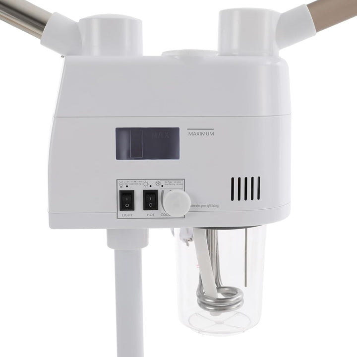 BJTDLLX Gesichtsdampfer Bedampfer Verdampfer Gesichtssauna Heiss Kalt Gesicht Dampfgerät 800 Watt Da