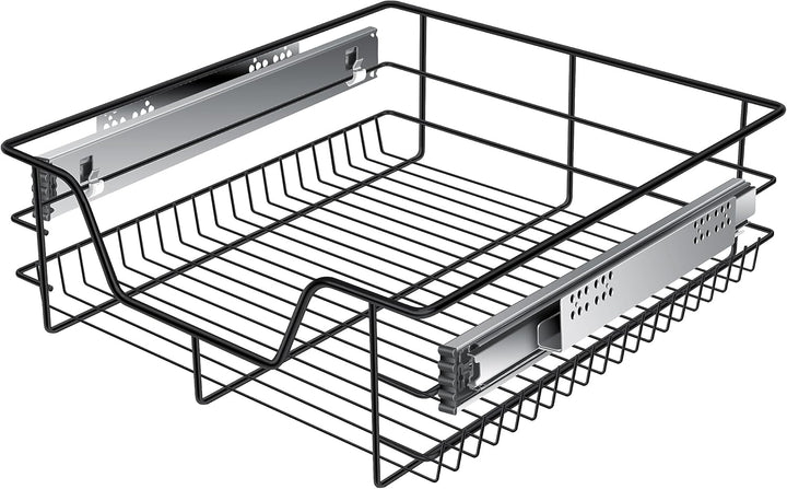 KESSER® Teleskopschublade 50 cm ✓ Küchenschublade ✓ Küchenschrank ✓ Korbauszug ✓ Schrankauszug ✓ Vol