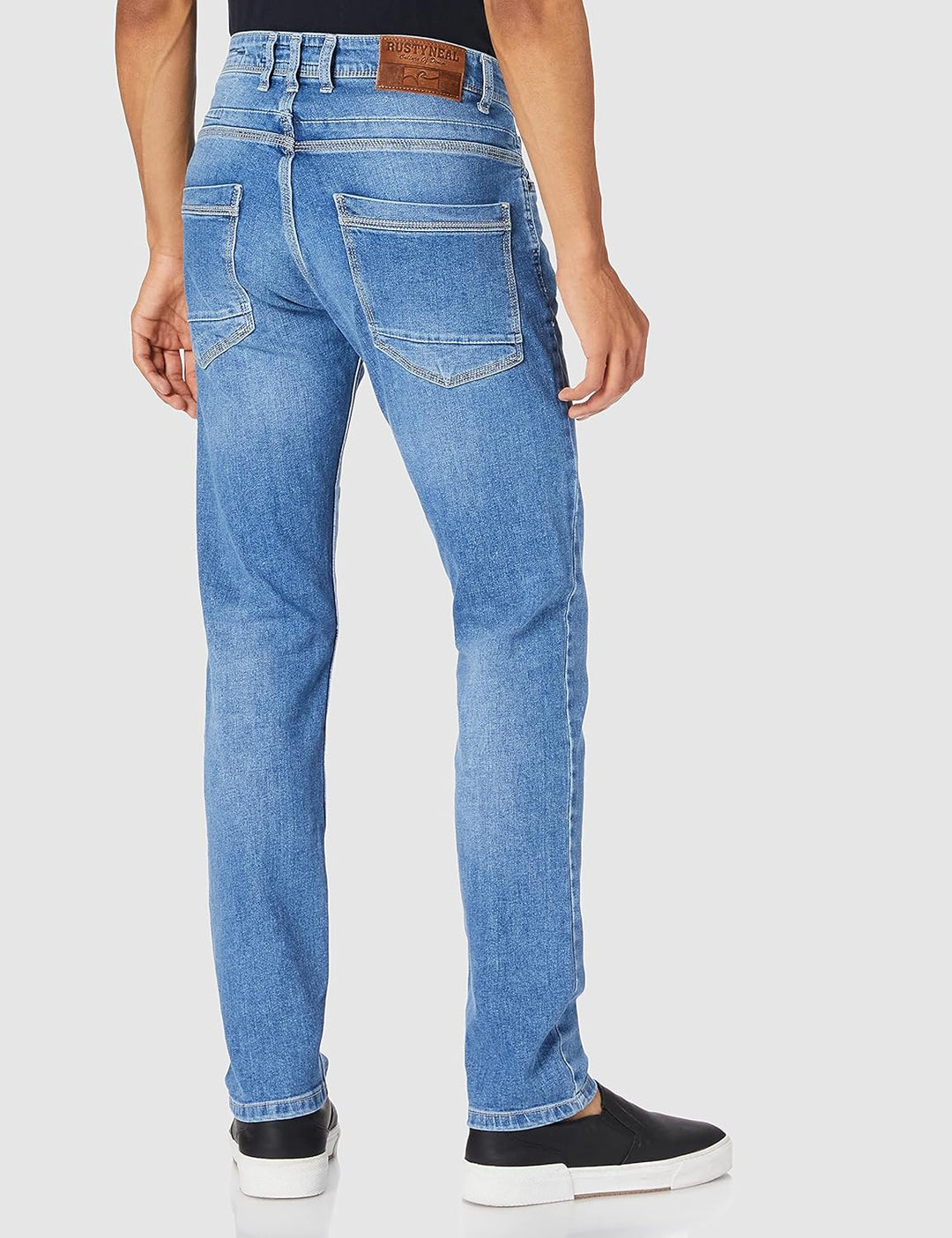 Rusty Neal Herren Melvin Jeans 29W / 32L Blue Used, 29W / 32L Blue Used