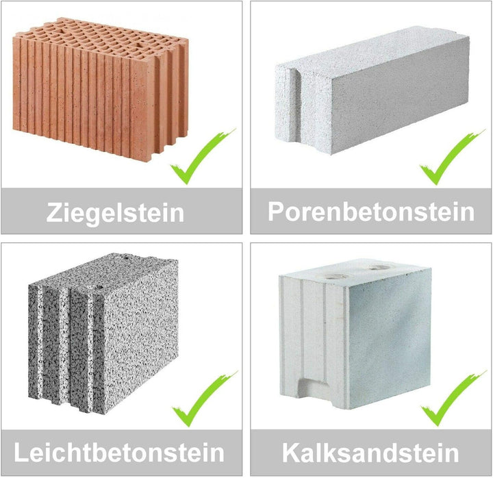 HM Hartmetall Säbelsägeblatt Sägeblatt 240mm, 305mm oder 455mm Sägen Stein Ytong Porenbeton Ziegelst