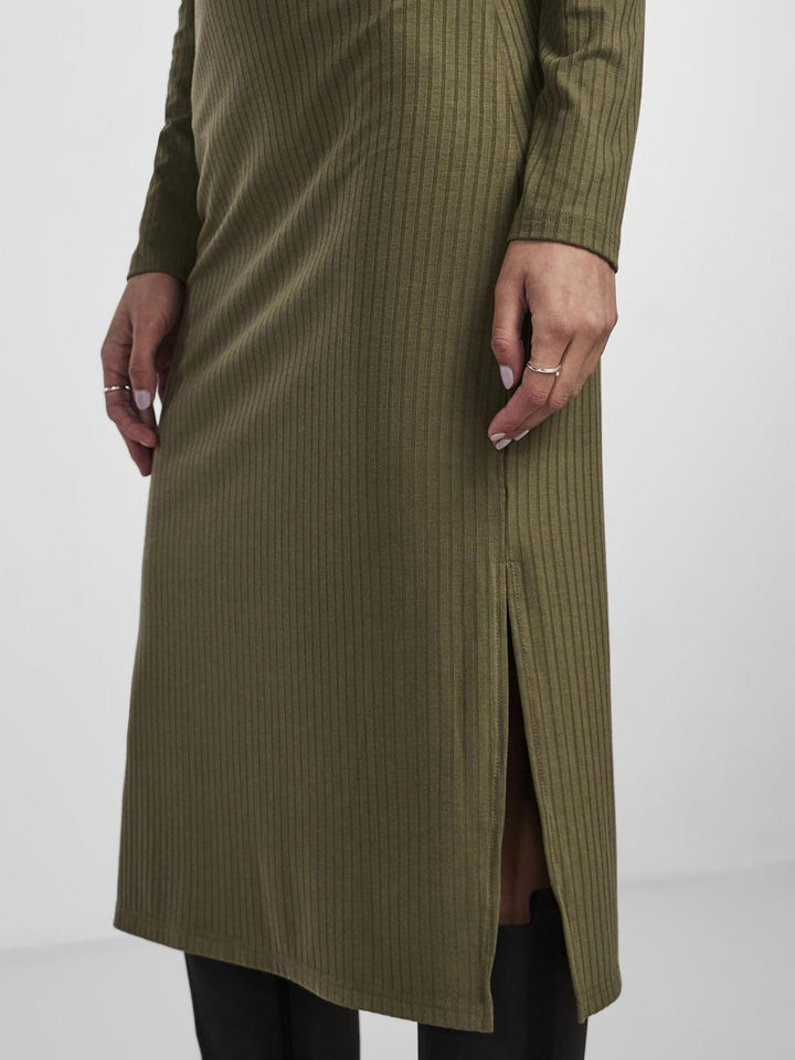 PIECES Female Midikleid PCKYLIE S Deep Lichen Green, S Deep Lichen Green
