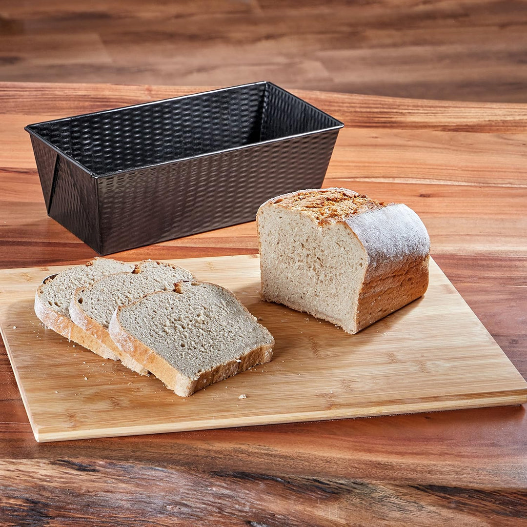 Grizzly Brotbackform, Kastenform 30 x 15 cm, sauerteigbeständig, antihaft, hoher Rand, Kastenbackfor