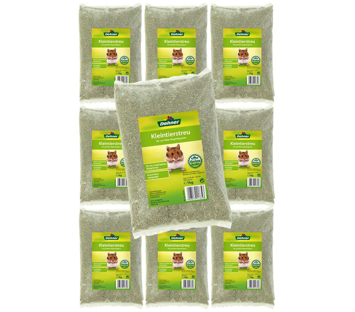 Dehner Nagerzubehör, Kleintierstreu, 10 x 1 kg (10 kg) 1 stück (1er Pack), 1 stück (1er Pack)