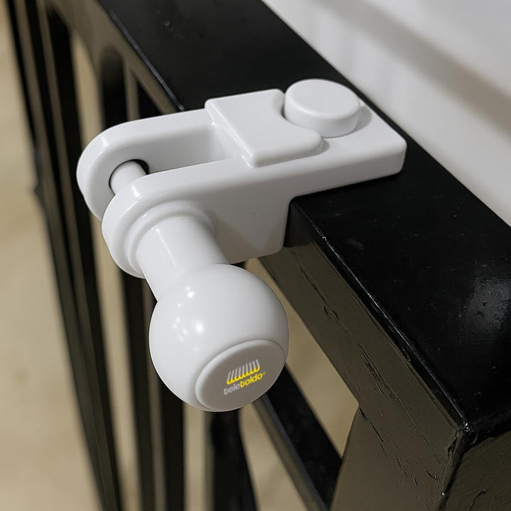 Baldachin Geländer Set mit Schrauben (Weiss), Weiss