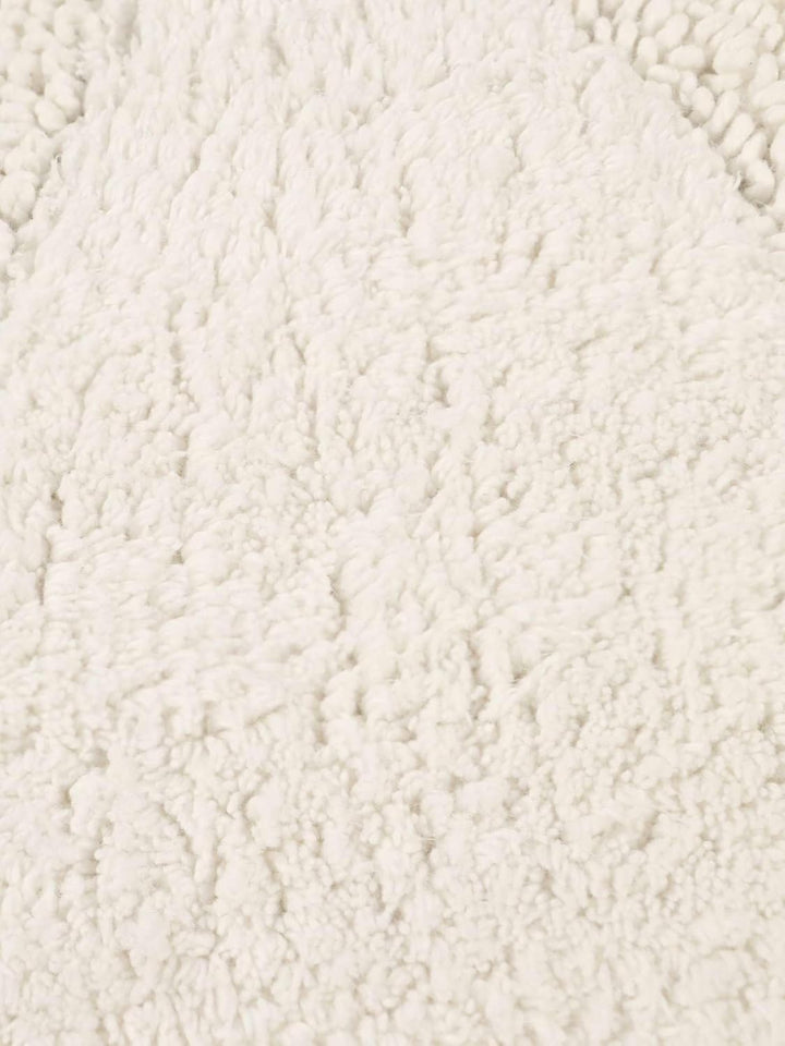 RugVista Badematte Breeze, ∅ 70 cm, Rund, Mittelflor, Anti-Rutsch, Moderner Badteppich, Maschinenwas