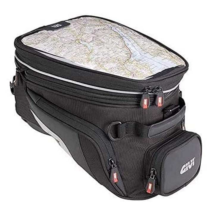 Givi XS320 XSTREAMBAG Enduro Tankrucksack TANKLOCK, schwarz 15-+23Ltr Einheitsgrösse Schwarz, Einhei