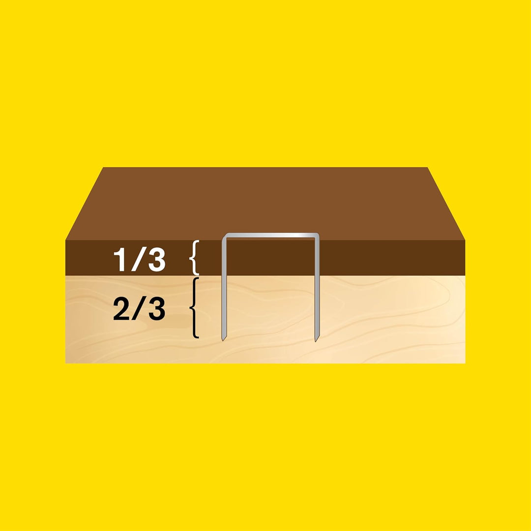 Rapid Tackerklammern Typ 13, 8mm Klammern, 5.000 Stk. Kunststoffbox, Feindrahtklammern für Holz und