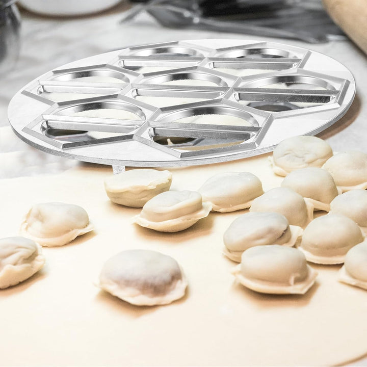 Housoutil Pierogi Press Russische Ravioli Maker Knödel: Pelmeni Maker Knödelpresse Teigpresser für R