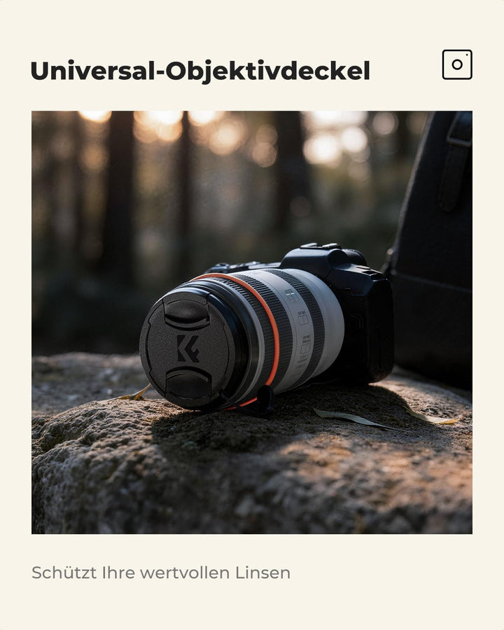 K&amp;F CONCEPT Filter 40.5mm Black Promist 1/8 für Portraitfotografie | mit Objektivdeckel,Cineastische